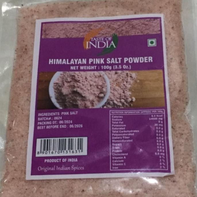 

<<<<<] HIMALAYA PINK SALT TASTE OF INDIA 100G / Garam Merah Muda Himalaya