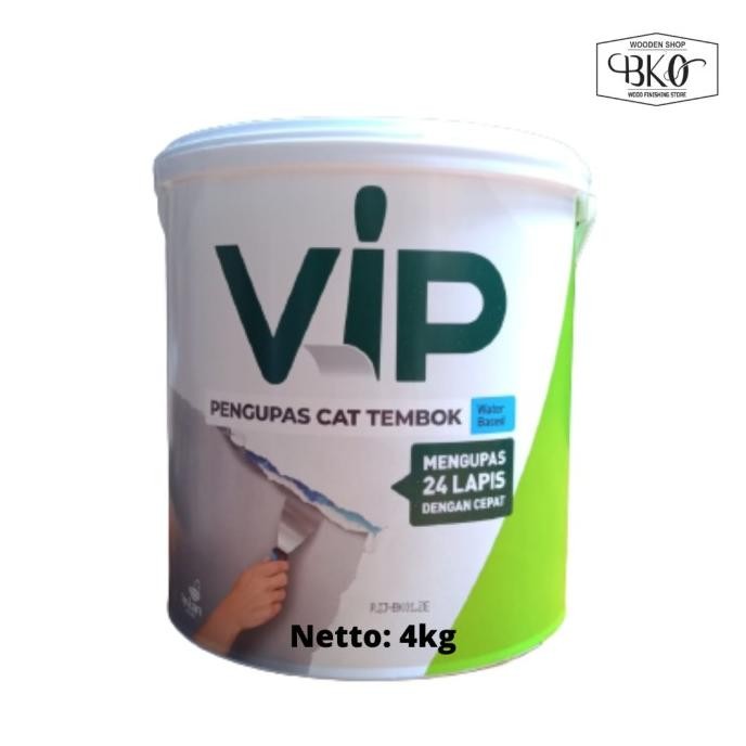 VIP PENGUPAS REMOVER CAT TEMBOK AVIAN WATERBASED 4KG