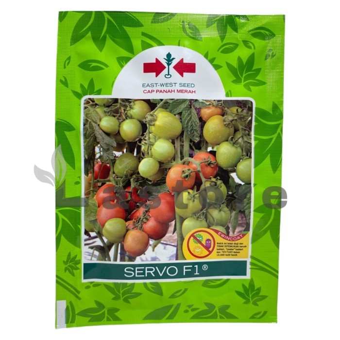 STOK TERBARU benih bibit tomat servo f1 1750 butir cap panah merah
