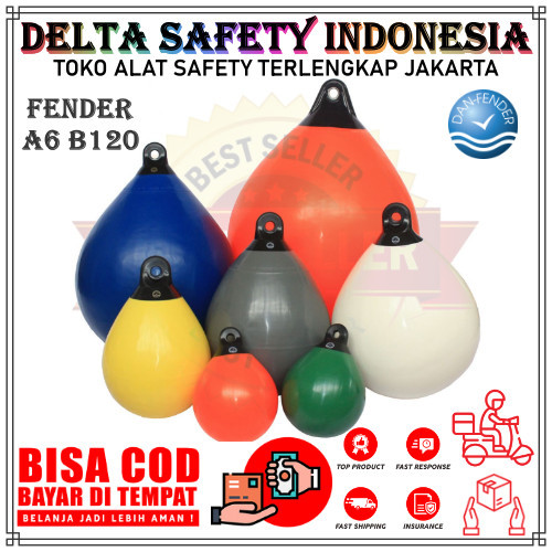 Pelampung Sandar Kapal Polyform Fender A6 Buoy Yacht Balon Berkualitas
