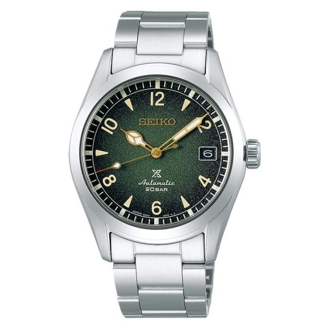 Promo Seiko Prospex Spb155J1 Alpinist Automatic Men Green Dial Stainless Ste