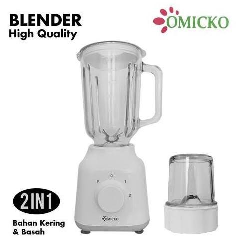 Blender Omicko BL 310 | Blender Kaca 2in1 Kapasitas Besar Bl-310