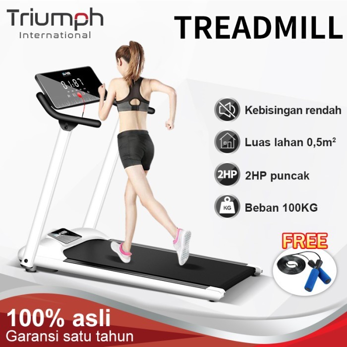 TRIUMPH TREADMILL ELEKTRIK TREADMILL LISTRIK TREADMILL MURAH SP1003 KODE 475