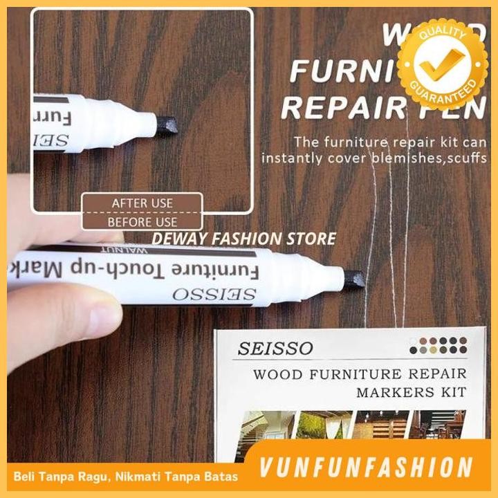 

SPIDOL REPAIR KIT MARKER PENGHILANG GORESAN FURNITURE RUMAH MEBEL KAYU PRODUK PILIHAN