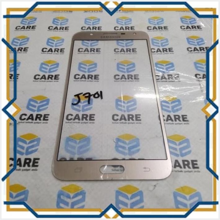 [ezs] glass kaca lcd touchscreen samsung j7 core j701f gold original