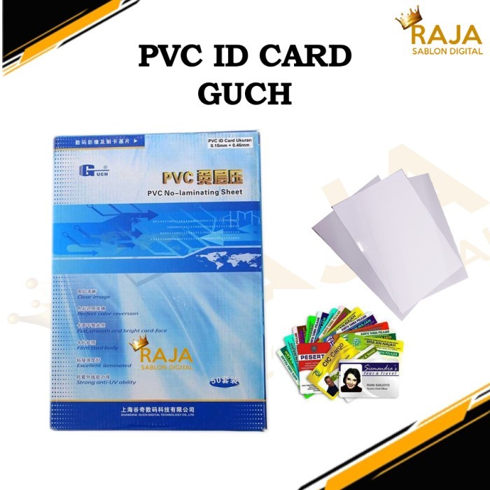 

BAHAN ID CARD / PVC / KERTAS ID CARD PUTIH
