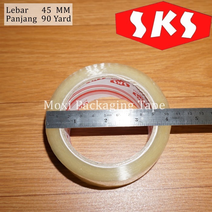 

LAKBAN BENING / COKLAT 90 YARD 2 INCH DUS
