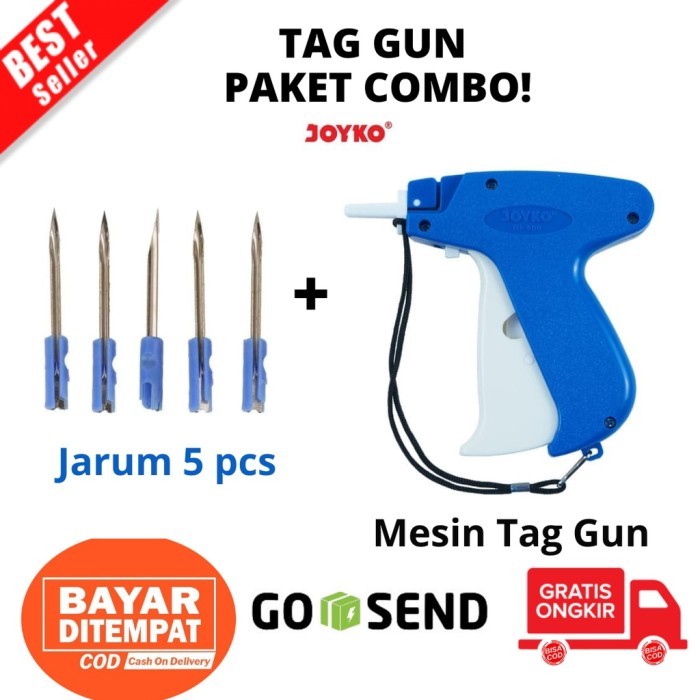 

ALAT TAG GUN BANDROL TAG HANG TAG JOYKO HANG TAG MERK LABEL