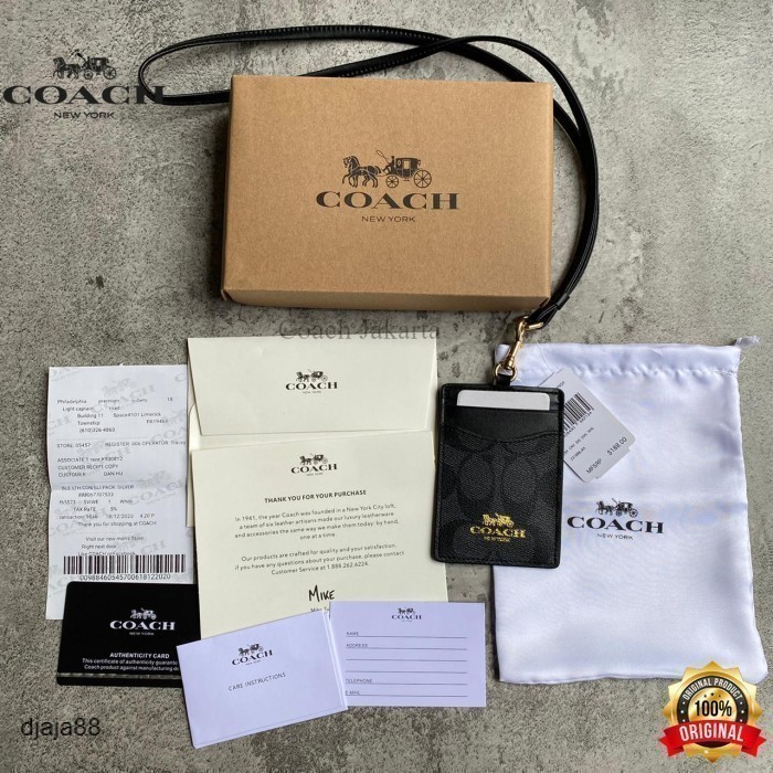 

COCH ID TAG KARTU KERJA / LANYARD ID CARD HOLDER SIGNATURE