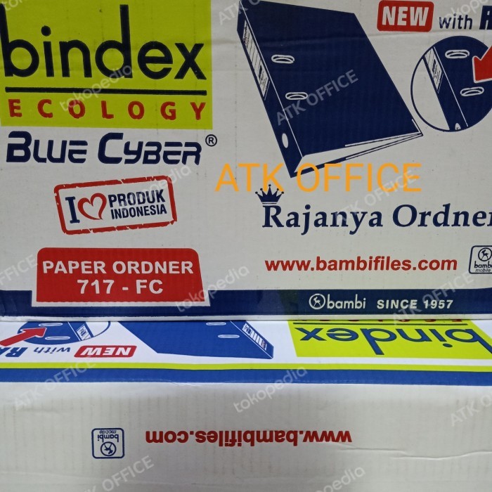 

BINDEX ORDNER 717 FOLIO PROMO (12PCS) / ODNER BINDEX FOLIO 717