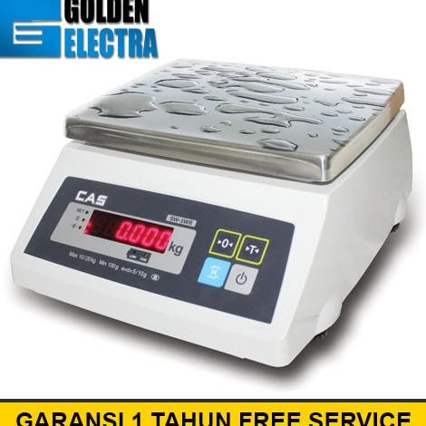 Timbangan Digital Cas Sw-1Wr Water Resistant 4Kg / 10Kg