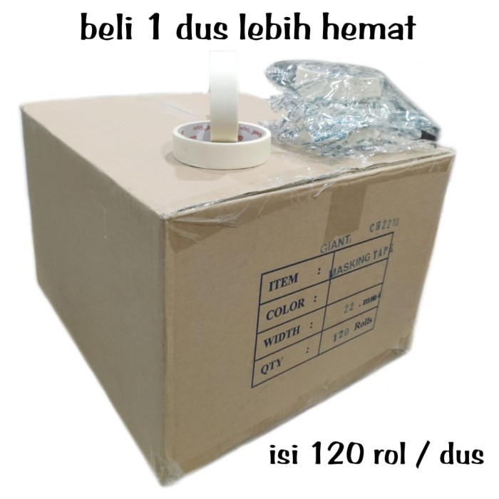 

ISOLASI KERTAS 1" LAKBAN KERTAS 1" PER DUS