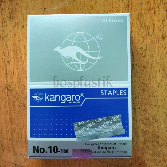 

ISI STAPLES KANGARO NO 10 (1 DUS ISI 40 PACK)