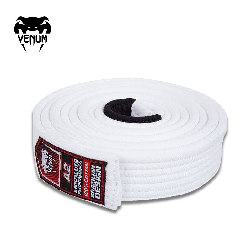 Sabuk Jujitsu Venom BJJ GI Brasil, Sabuk Putih, Sabuk Hitam, Sabuk Biru Kekuatan Karakter Judo Gulat