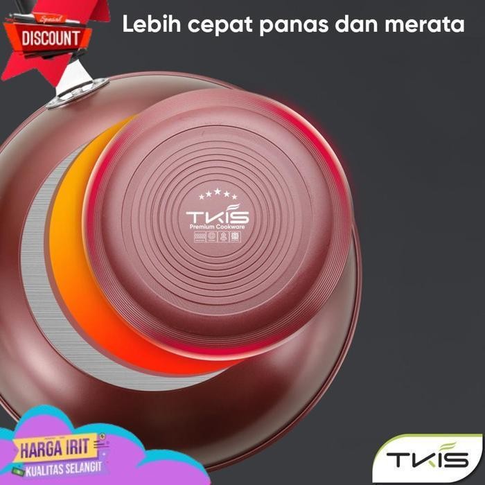 SALE TKIS FRYPAN 28 CM WAJAN PANCI PENGGORENGAN ANTI LENGKET