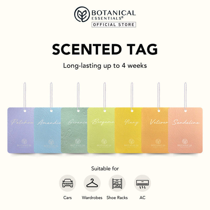 BOTANICAL ESSENTIALS - SCENTED TAG
