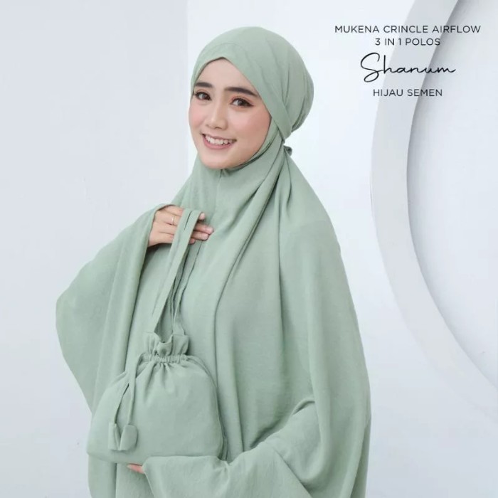 MUKENA LESTY DEWASA 3 IN 1 MUKENA TRAVELING RESLETING