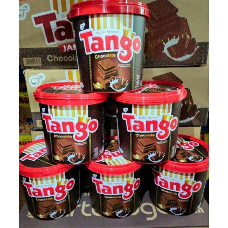 

lumineeroffc wafer tanggo jar coklat / waffle jar 1 dus isi 6 lebaran
