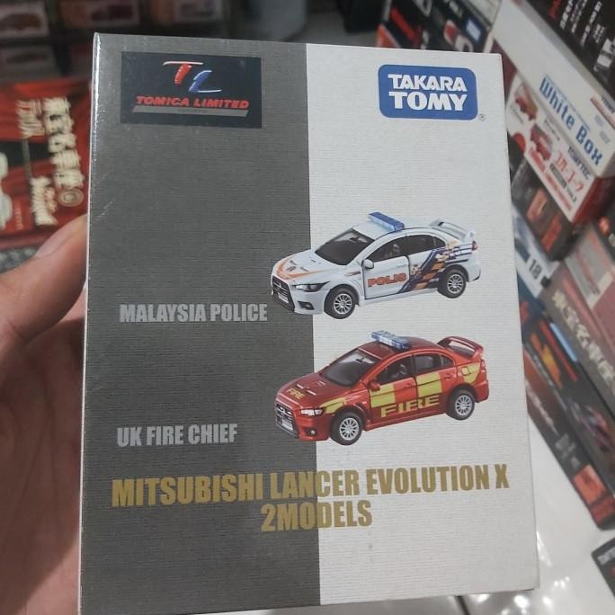 TOMICA LIMITED MITSUBISHI LANCER EVOLUTION X 2MODELS
