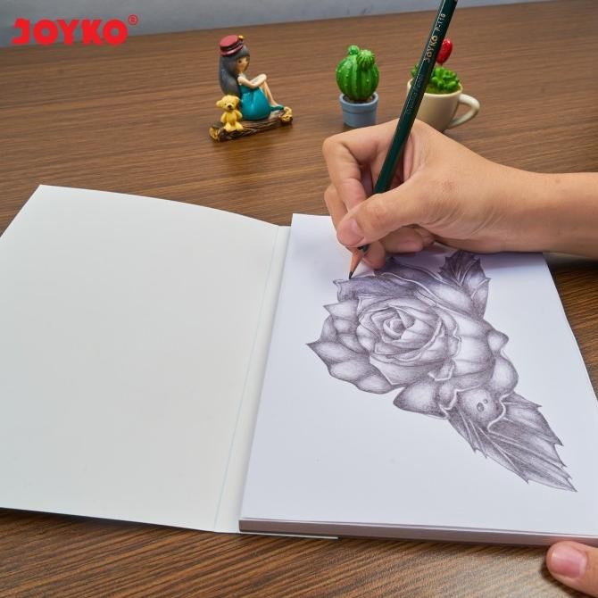 

Joyko Sketch Pad Buku Gambar Sketsa 110 gsm 40 Sheets