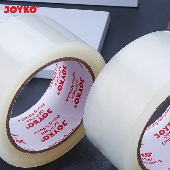 

Opp Tape Lakban Bening Joyko OPP-1-50M ~ 100M 48mm Strong Adhesive