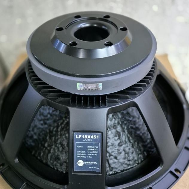 speaker komponen rcf lf18x451 18 x451 18inch subwoofer Terlaris