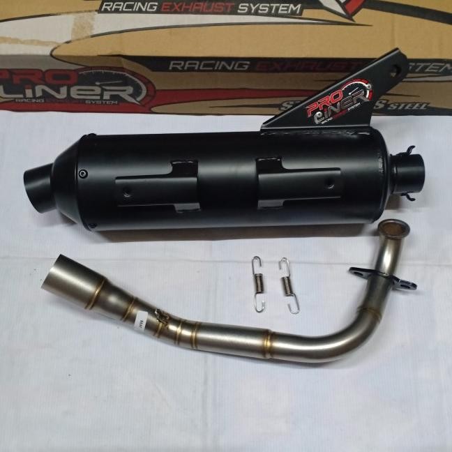 Knalpot Proliner Standart racing Genio 110 Fi Beat Fi 2020 Terlaris