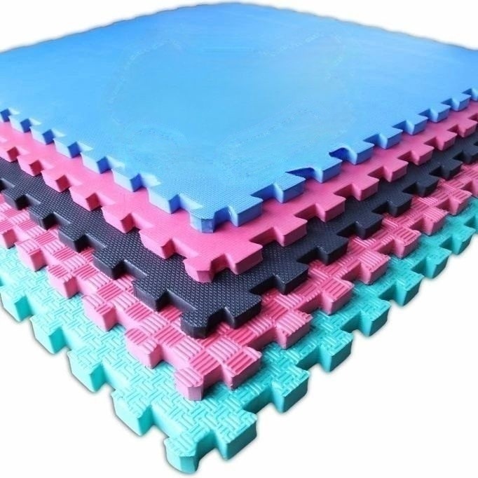 Matras Puzzle 1Mx1M Tebal 3Cm Matras Bela Diri Muaythai Silat