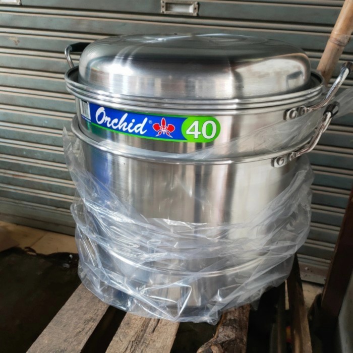 panci serbaguna orcid no 40 /dandang kukus. orchid40