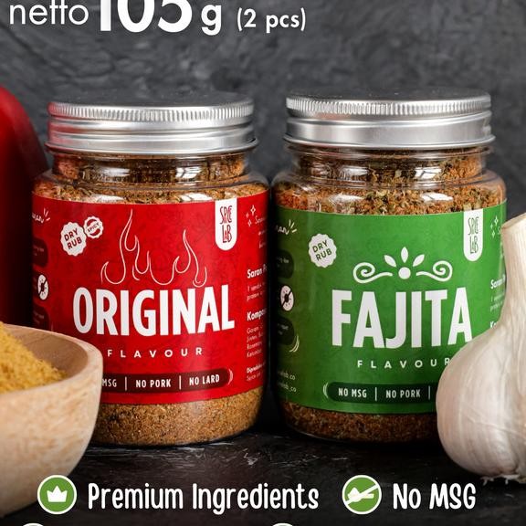 

Bundle Picyfajita Dry Rub Picelab Bumbu Marinai Ering Erbaguna