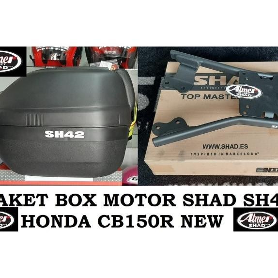 Honda CB150R NEW Paket Box Shad SH42 - Box Motor Terlaris