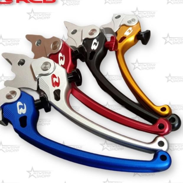 Handle rem rcb lever set tipe S2 bahan full Alloy Vixion GSX CBR Sonic Terlaris
