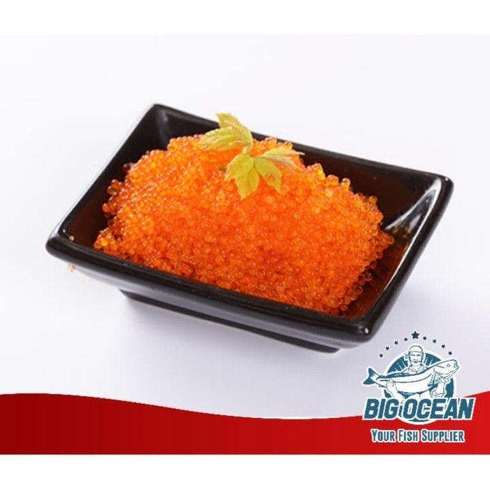 

Tobiko Orange/ Telur Ikan Flying fish roe Premium @100 gr