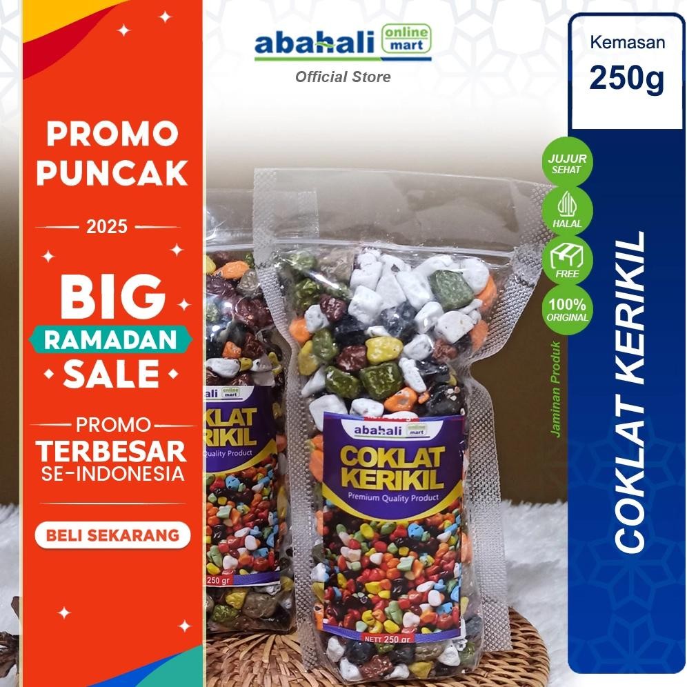 

2er-54 Cokelat Premium Kerikil 250gr Mood Booster Khas Turki Kualitas Premium Untuk Oleh-oleh Haji & Umroh Premium