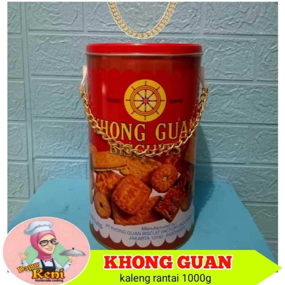 

iQ45 Biskuit khong guan kemasan kaleng 1600gr dan 650gr.kue lebaran Original