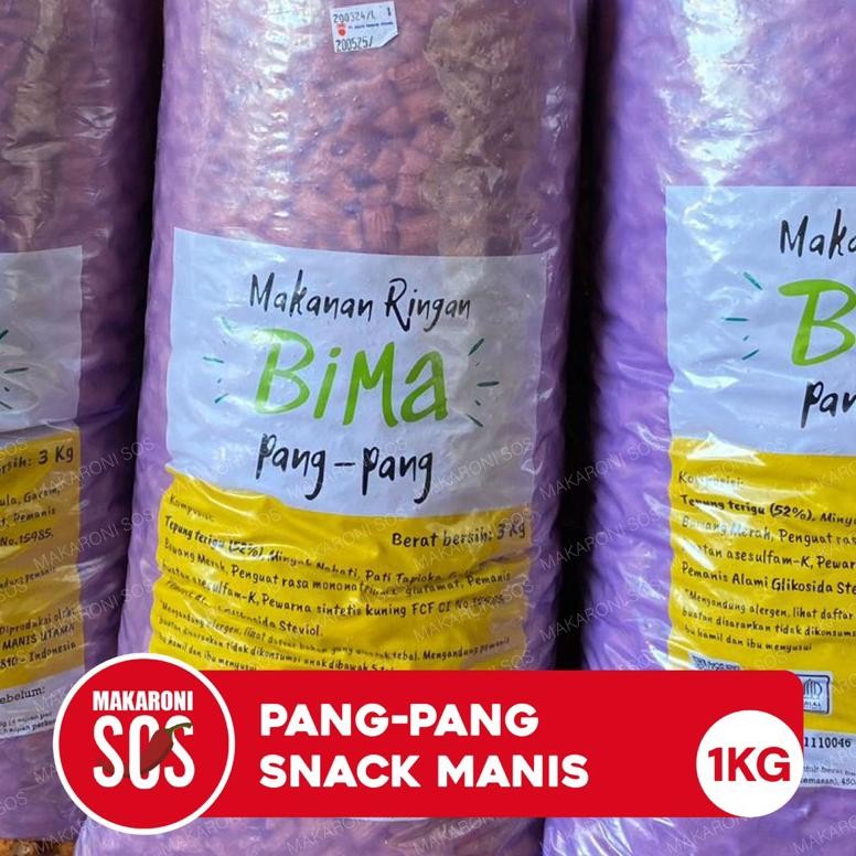 

LNB-1217 1KG PANG PANG SNACK JADUL 1 Kilogram Snack Pang Pang Viral Rasa Manis Hemat