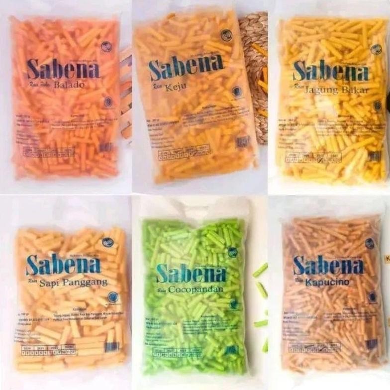 

gd-12 Sabena Snack Stik Aneka Rasa Snack balado Sabena 360gram Murah