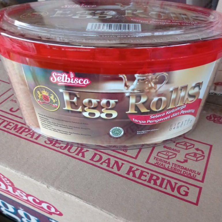 

qw-7 Terbaru Eggroll Selbisco toples 210gram enak ED Feb 2026 Terlaris