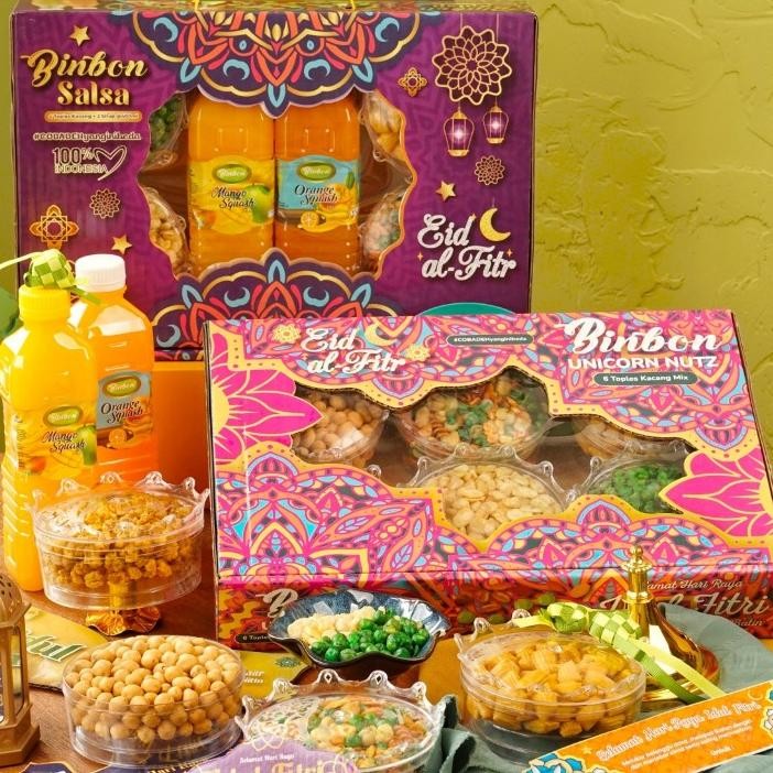 

ter-46 Binbon Unicorn Nuts - 6 Toples Mix Kacang Snack Premium