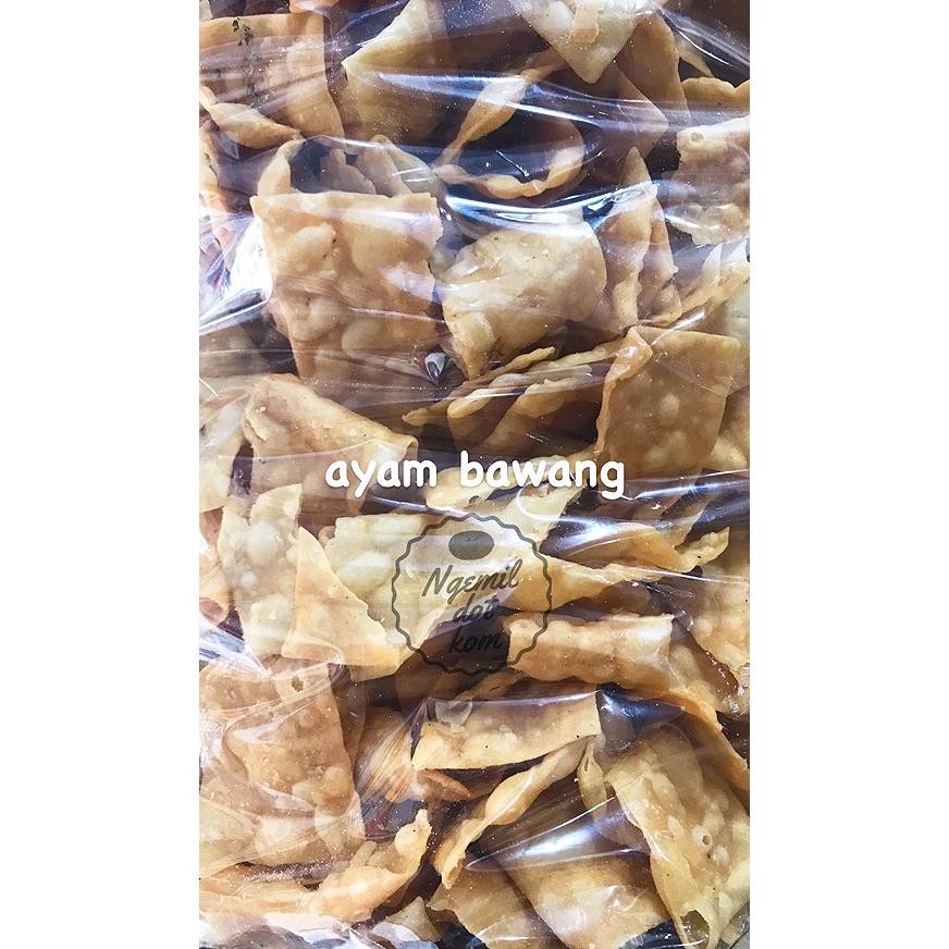 

ii-99 KERIPIK BAWANG 500gr / KERIPIK PANGSIT / KERIPIK AYAM BAWANG / KUE BAWANG / BUMBUCIN Sale