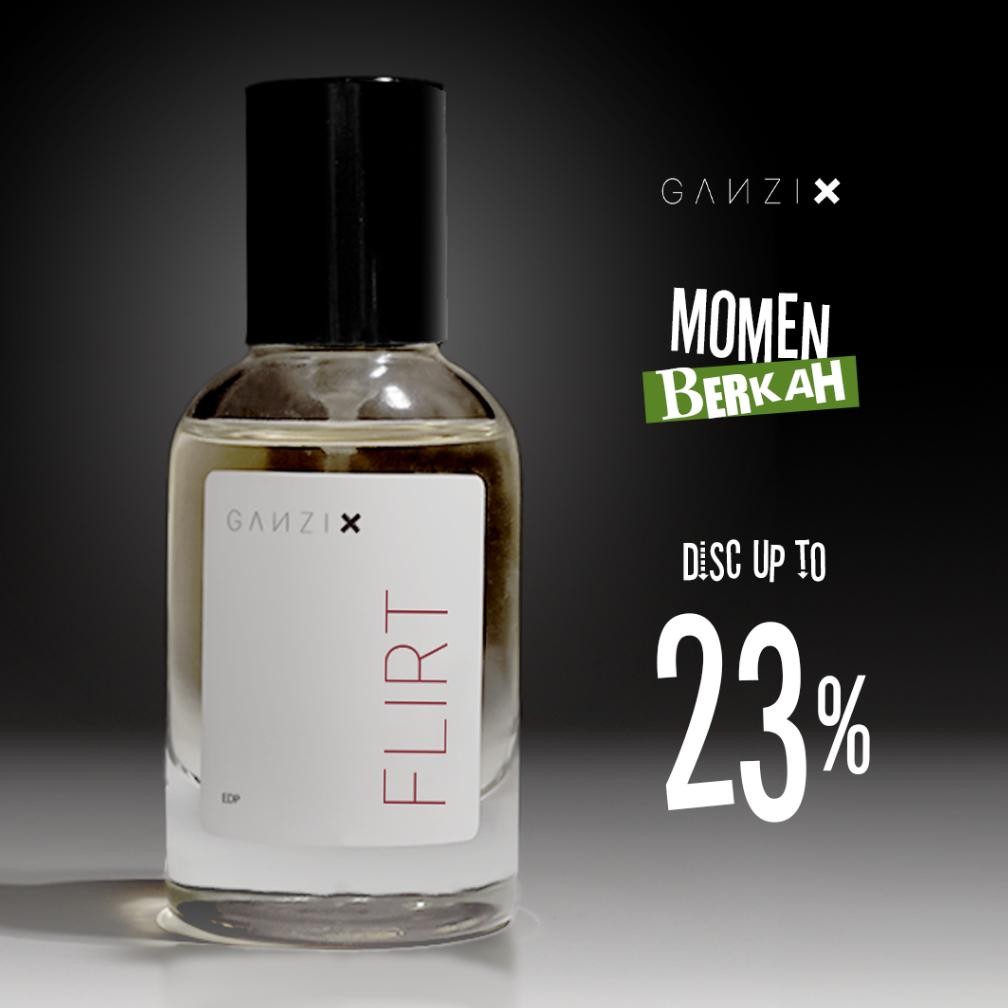 RHH-1823 Ganzi.X - Rose FLIRT Parfum | Eau De Perfume 30ml Termurah