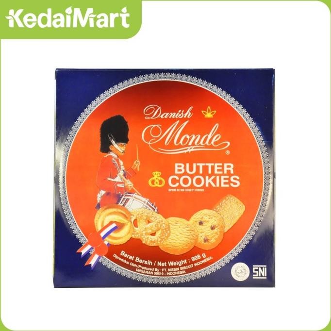 

New Sale Monde Butter Cookies 908 Gram Original