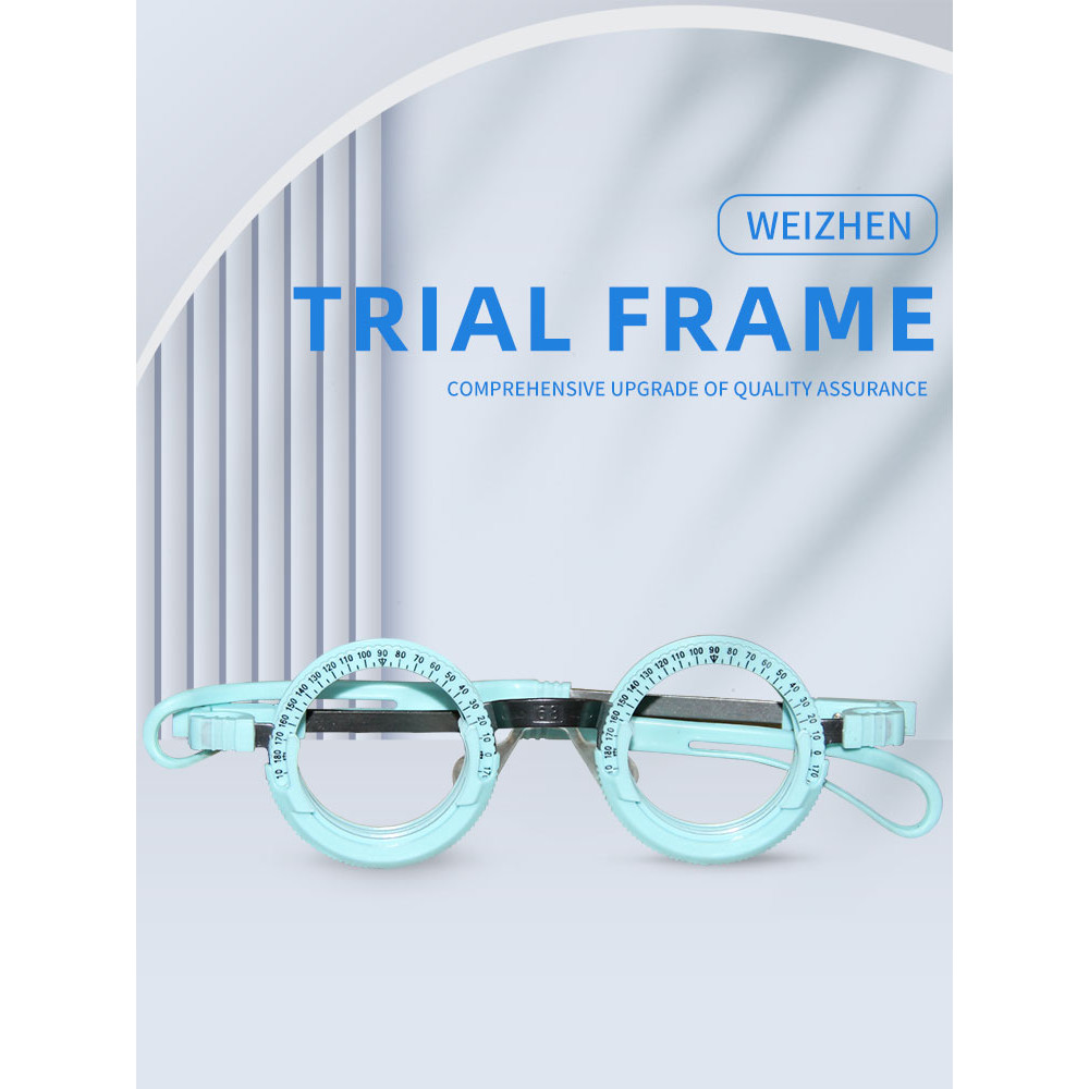 CGR Titanium Alloy Trial Frame, Glasses Shop Trial Frame, Optical Trial Lens Frame 52~70mm Good Qual