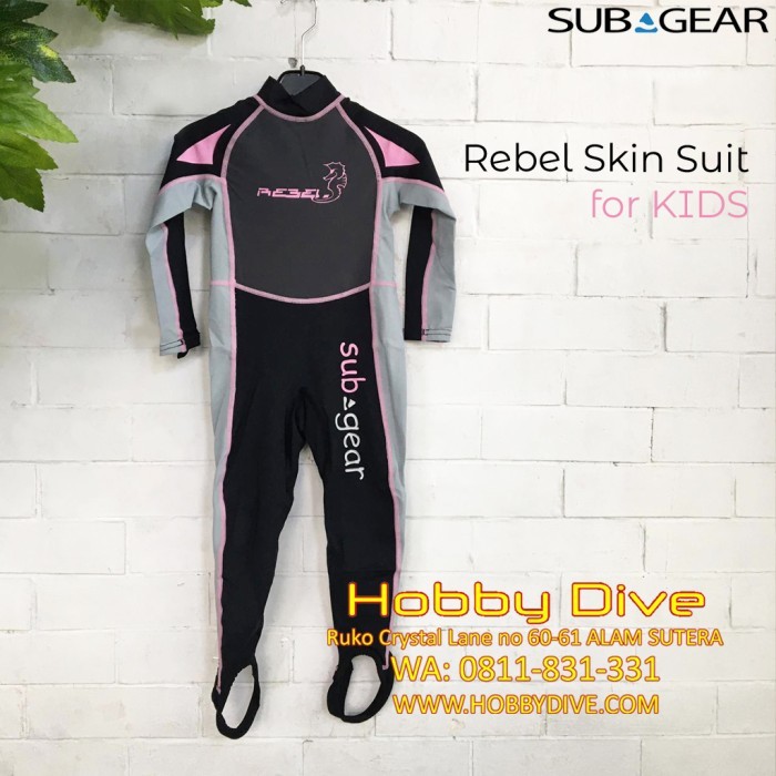 PROMO SUBGEAR Rebel STMR Skin Suit BZIP Wetsuit AnakScuba Diving Alat Diving