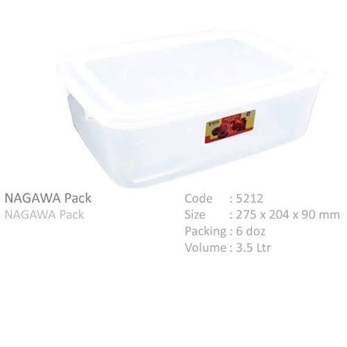 Produk Unggulan] Food Storage Box Kotak Makanan Sayur Buah Nagawa Pack Tantos Sealware