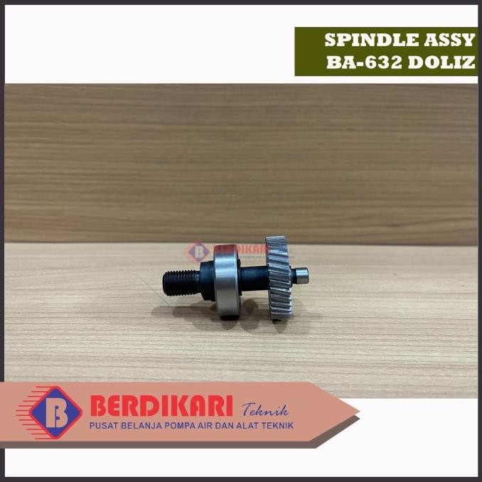 ```````] spindle assy as kepala bor + gigi Bor DOLIZ 10mm BA 632 DOLIZ ASLI