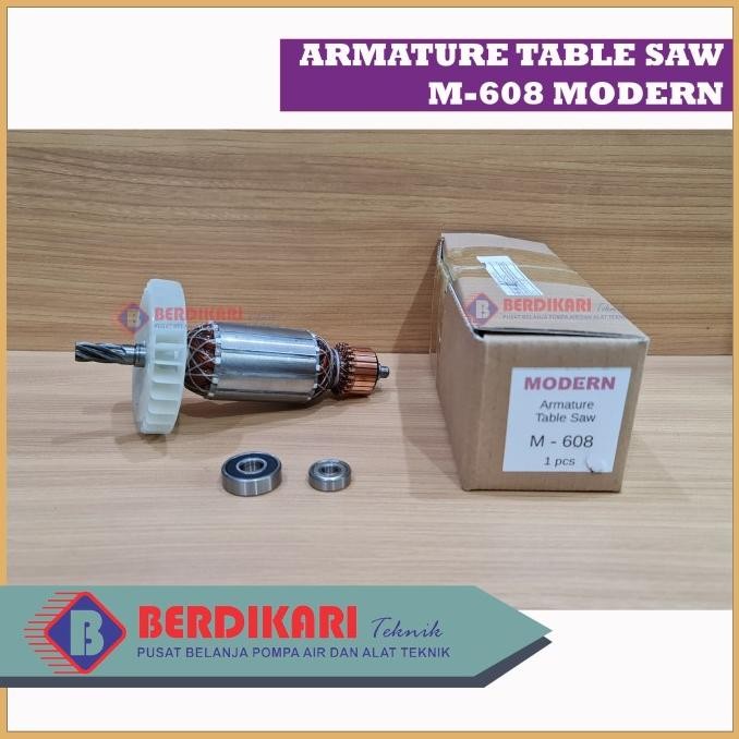 #####] M-608 ARMATURE ANGKER MESIN TABLE SAW TABLESAW 8" M608 M 608 MODERN