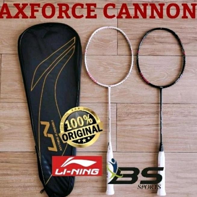RAKET BADMINTON LINING AXFORCE CANNON 4U/5U6U Terlaris