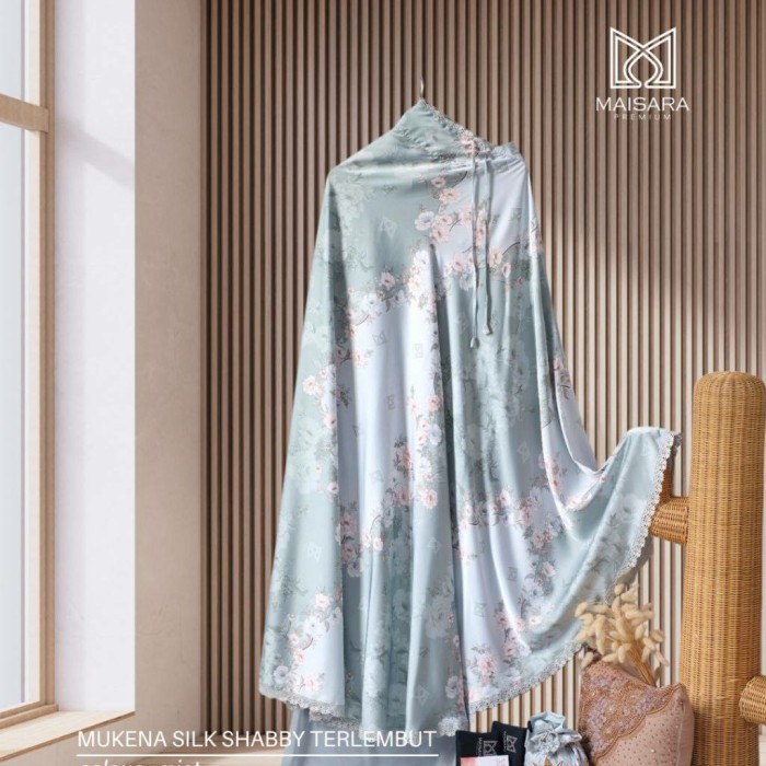 mukena silk shabby maisara premium