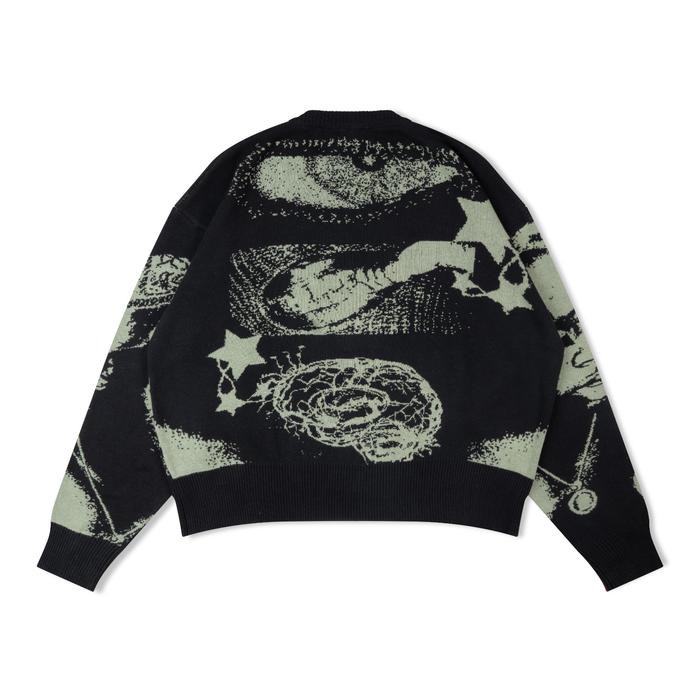 Nrdn Clothing Sweater Cardigan Edge Knitwear Boxy